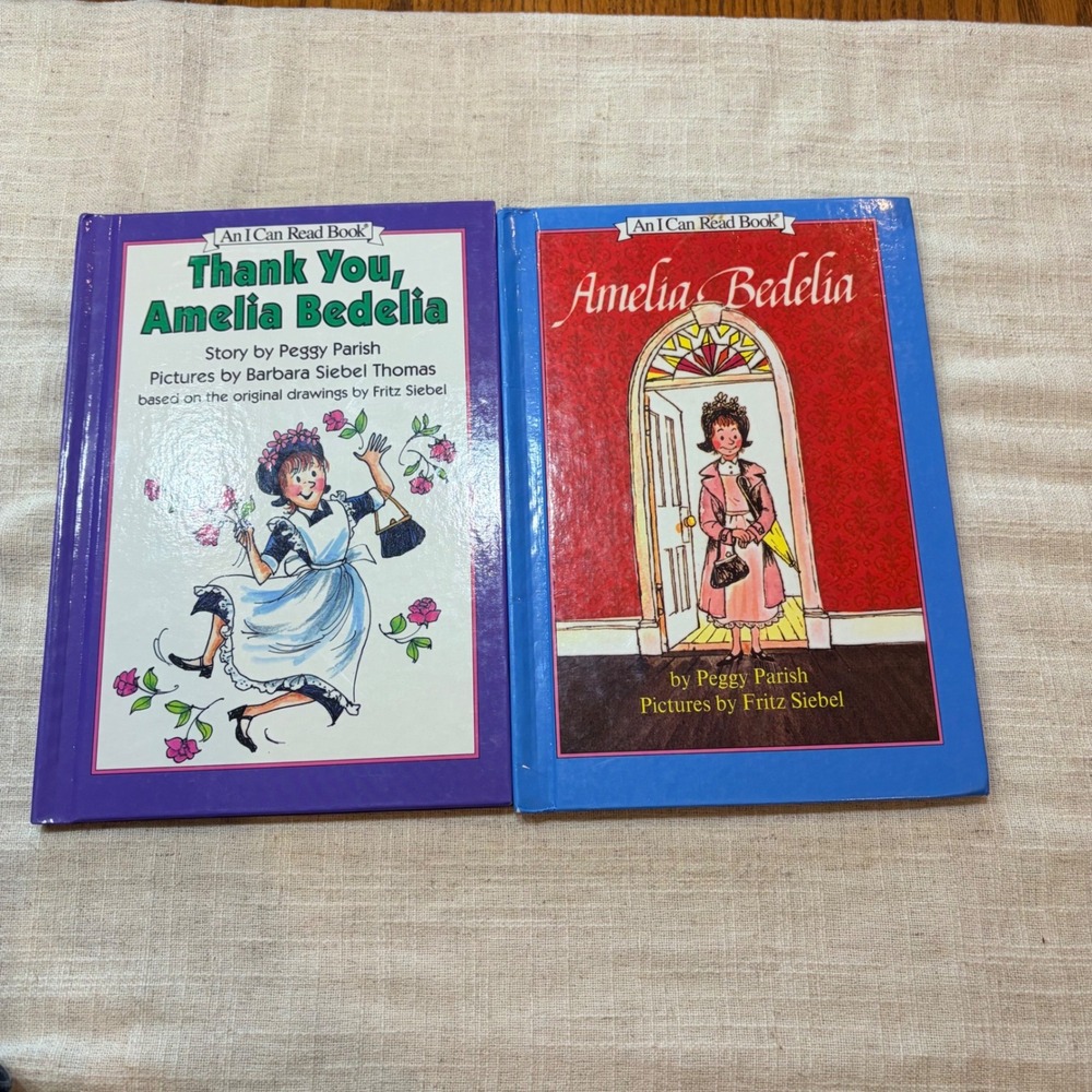 Amelia Bedelia Hardcover Book Lot of 2 Peggy Parish 1992-93